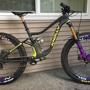 2016 Knolly Warden Carbon Black, Yellow or Gold, and Purple