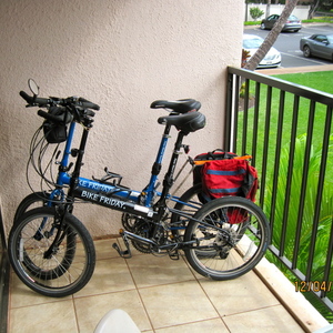 2012 Bike Friday New World Tourist Blue