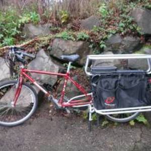 Bridgestone with Xtracycle conversion MB-6 Red