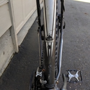 Specialized Hardrock Silver or Gray and White