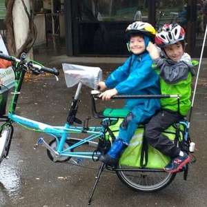 2015 Bike Friday HaulaDay cargo bike (rear storage) Blue