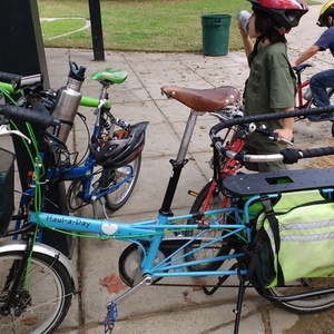 2015 Bike Friday HaulaDay cargo bike (rear storage) Blue