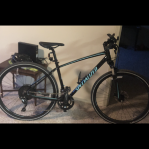 2017 Specialized Cross trail elite Black and Teal