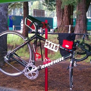 2008 Raleigh Black and Red