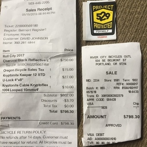 2017 Specialized Roll City (large) Black