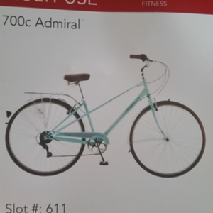 2018 Schwinn Retro city-style steel frame and fork Teal