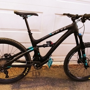 2017 Yeti SB6C Black and Teal