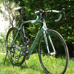 2014 Bianchi Oltre XR.2 Frameset Black and Green