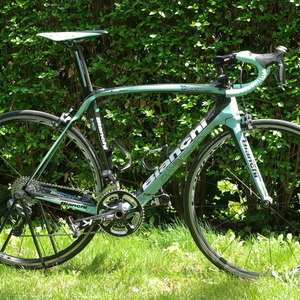 2014 Bianchi Oltre XR.2 Frameset Black and Green