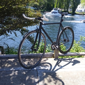 2017 Big Shot Fixed Gear Black and White