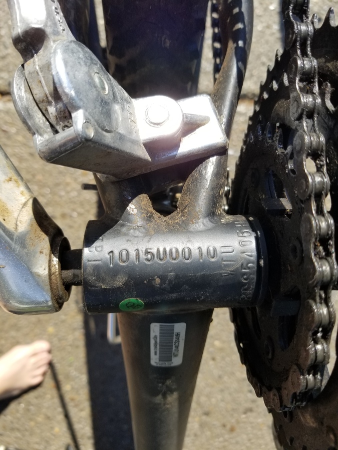 trek 820 serial number