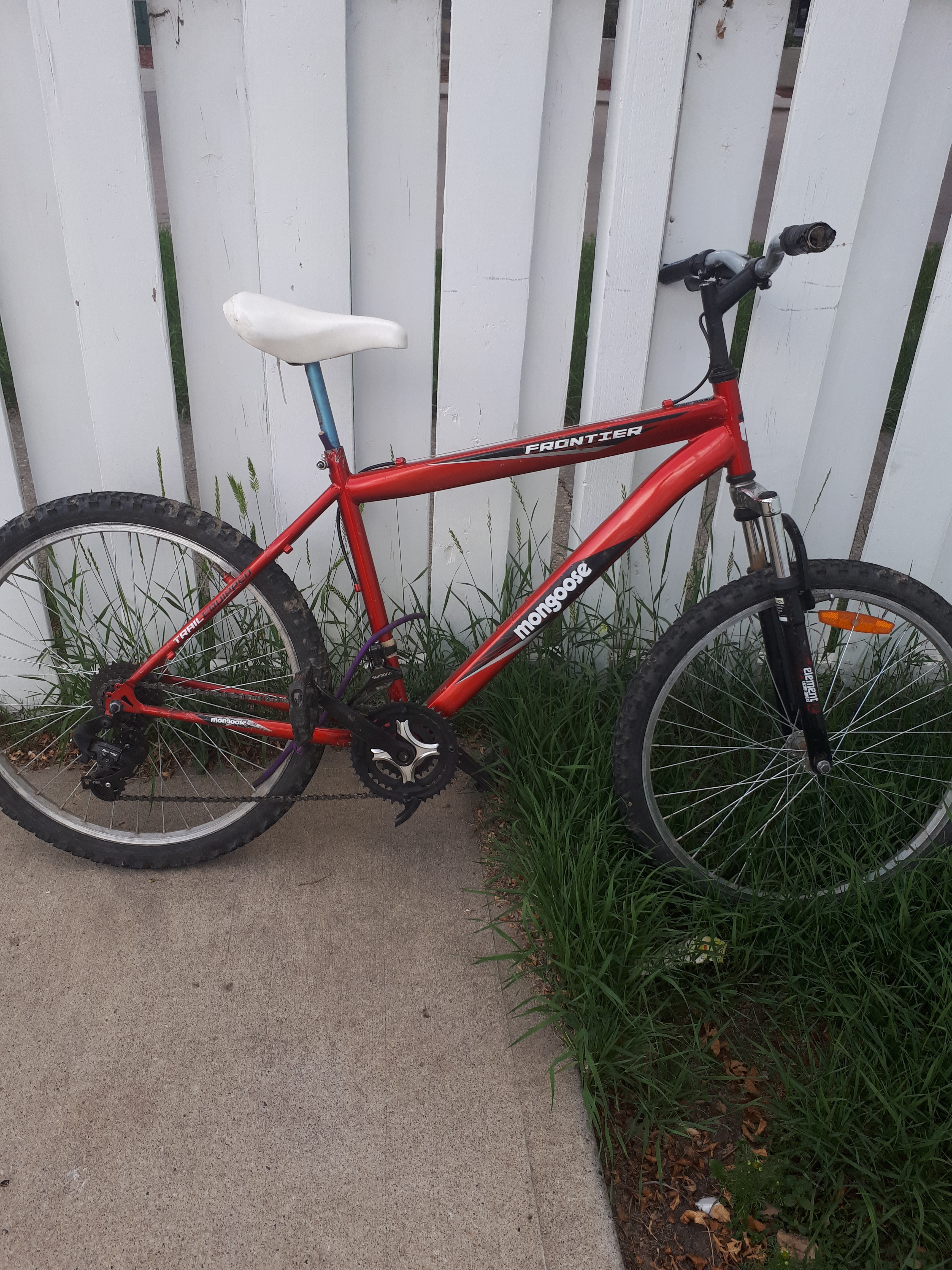 mongoose frontier mountain bike
