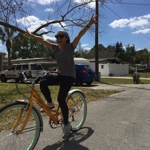 Schwinn Cruiser Orange and Purple