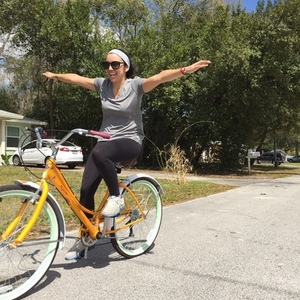 Schwinn Cruiser Orange and Purple
