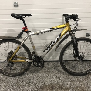 2002 Marin Bikes Nail Trail Yellow or Gold and Silver or Gray