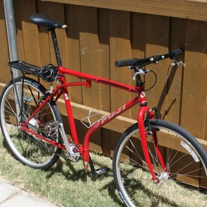 1996 Redlof Folder bicycle Red