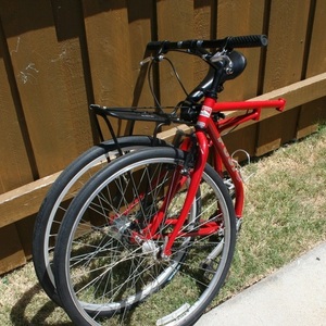 1996 Redlof Folder bicycle Red