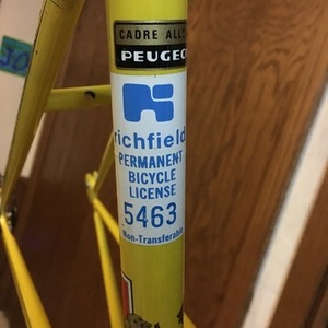 1977 Peugeot Mixte Yellow or Gold