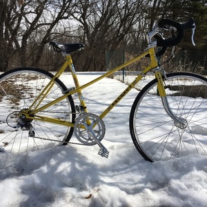 1977 Peugeot Mixte Yellow or Gold