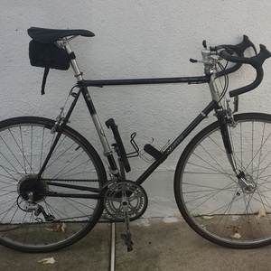1981 Raleigh Super Record  Black and Silver or Gray