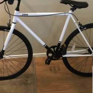 Critical Cycles Harper Single-Speed Fixed Gear Urban Commuter Bike White
