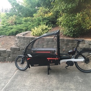 2018 Riese und Müller Packster 80 cargo bike (front storage) White