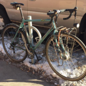 Pake C'Mute frameset Teal and Stickers tape or other cover-up