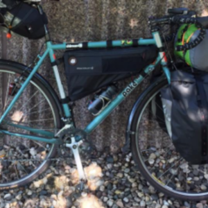 Pake C'Mute frameset Teal and Stickers tape or other cover-up