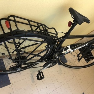 2018 Trek FX1 Black and Silver, gray or bare metal