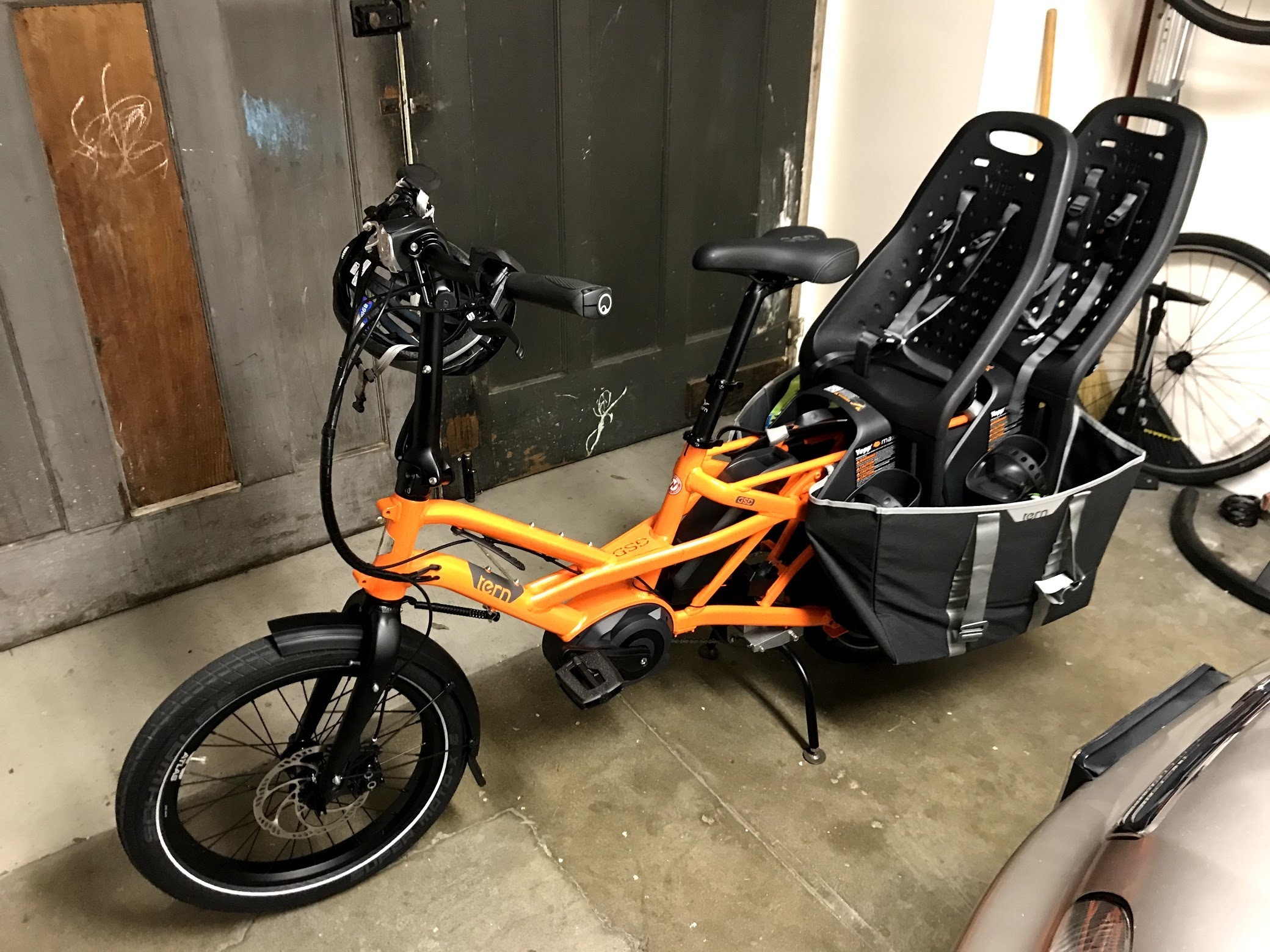 2018 Tern GSD cargo bike (rear storage)