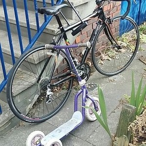 Raleigh Black and Orange