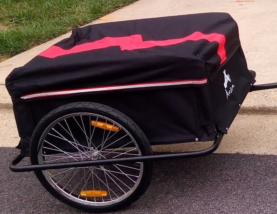 2018 Aosom Aosom Elite II Cargo Trailer bike trailer