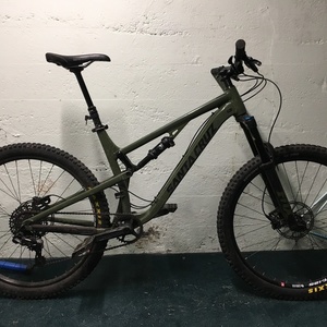 2017 Santa Cruz Bronson Green