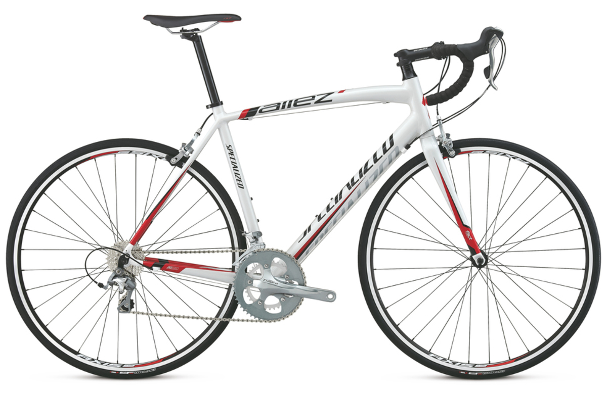red specialized allez road bike