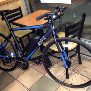 2017 iBike i3 Crosstown Blue and Black