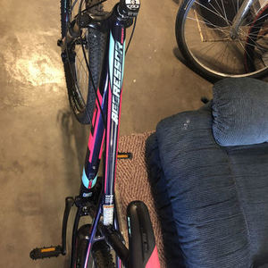 2018 GT Bicycles Aggressor Blue, Pink, and Green