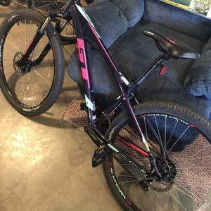 2018 GT Bicycles Aggressor Blue, Pink, and Green