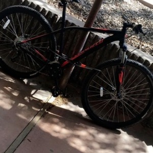 2016 Specialized Rock hopper Black and Red