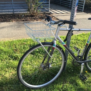 2018 Trek Silver, gray or bare metal