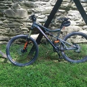2017 Fuji Auric 1.7 Silver, gray or bare metal and Orange