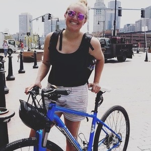 Trek 8.3 DS Blue and White
