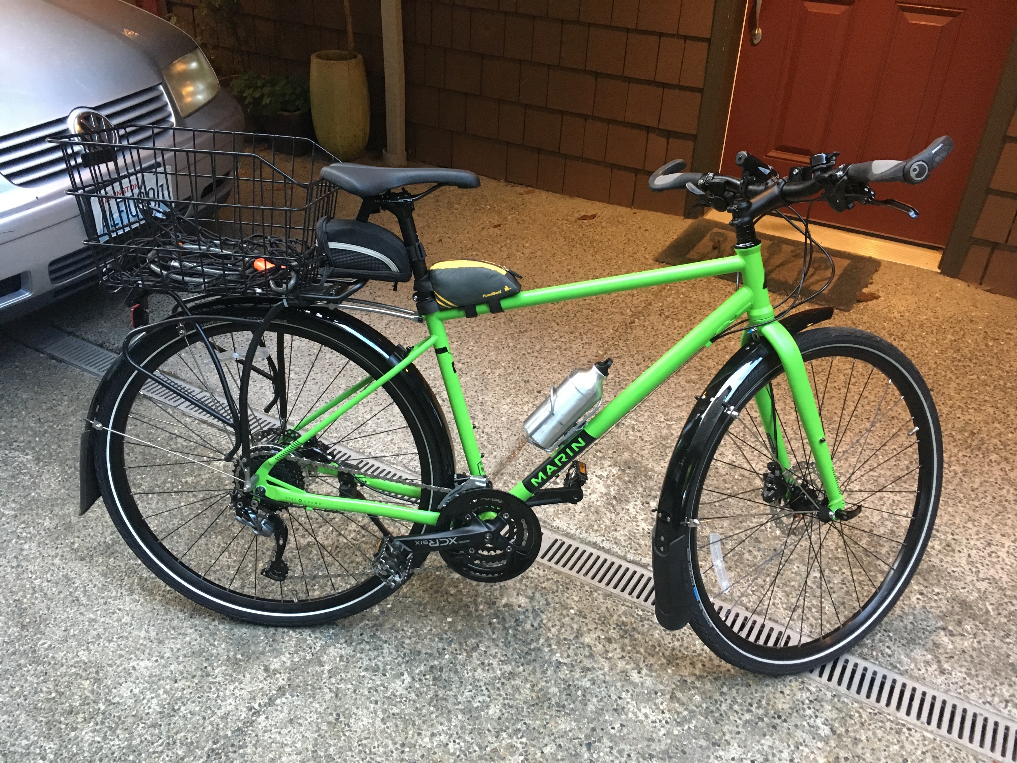 marin muirwoods hybrid bike