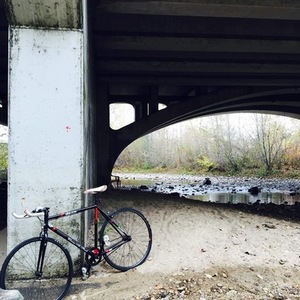 2016 Raleigh Back Alley Black and Red