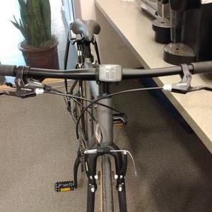 2017 Transit Weaver 2 Urban Bike Silver, gray or bare metal