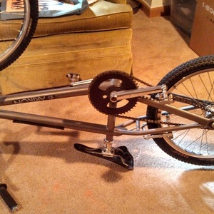 2001 Arikon BMX racing prototype Silver, gray or bare metal
