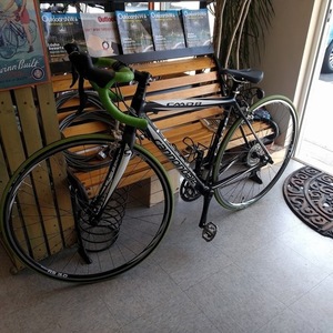 Cannondale Caad8 S 6 Black, White, and Green