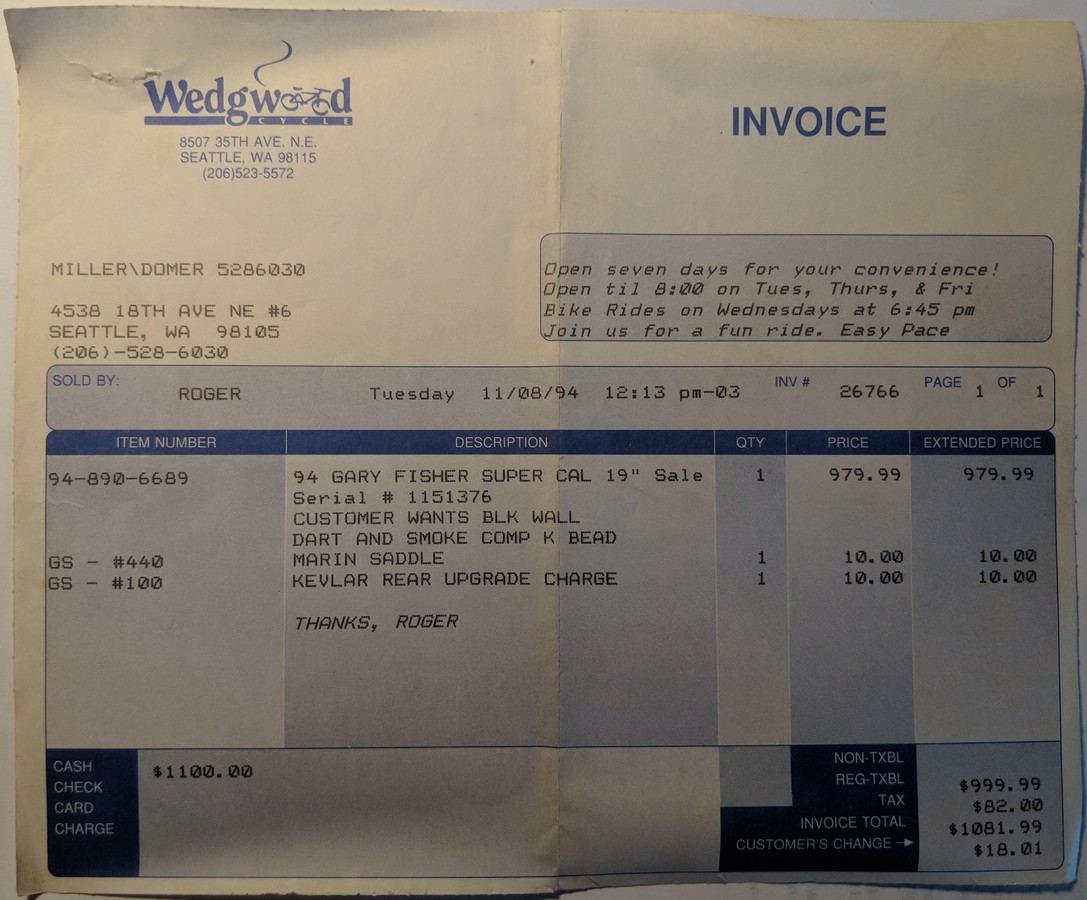 gary fisher super caliber