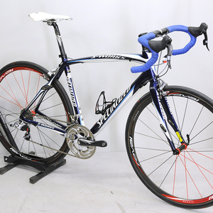 Specialized S-Works Roubaix Blue and White