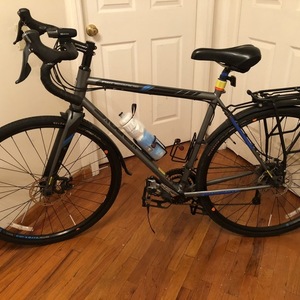 2017 Jamis Renegade Expat Silver, gray or bare metal