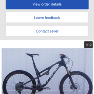 2017 Intense Spider Pro (Carbon) Large 27.5 Black and White